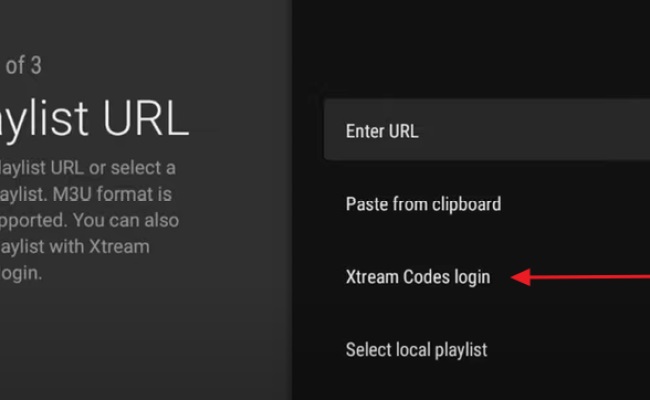 TiviMate para agregar lista de reproducción Xtreme code.